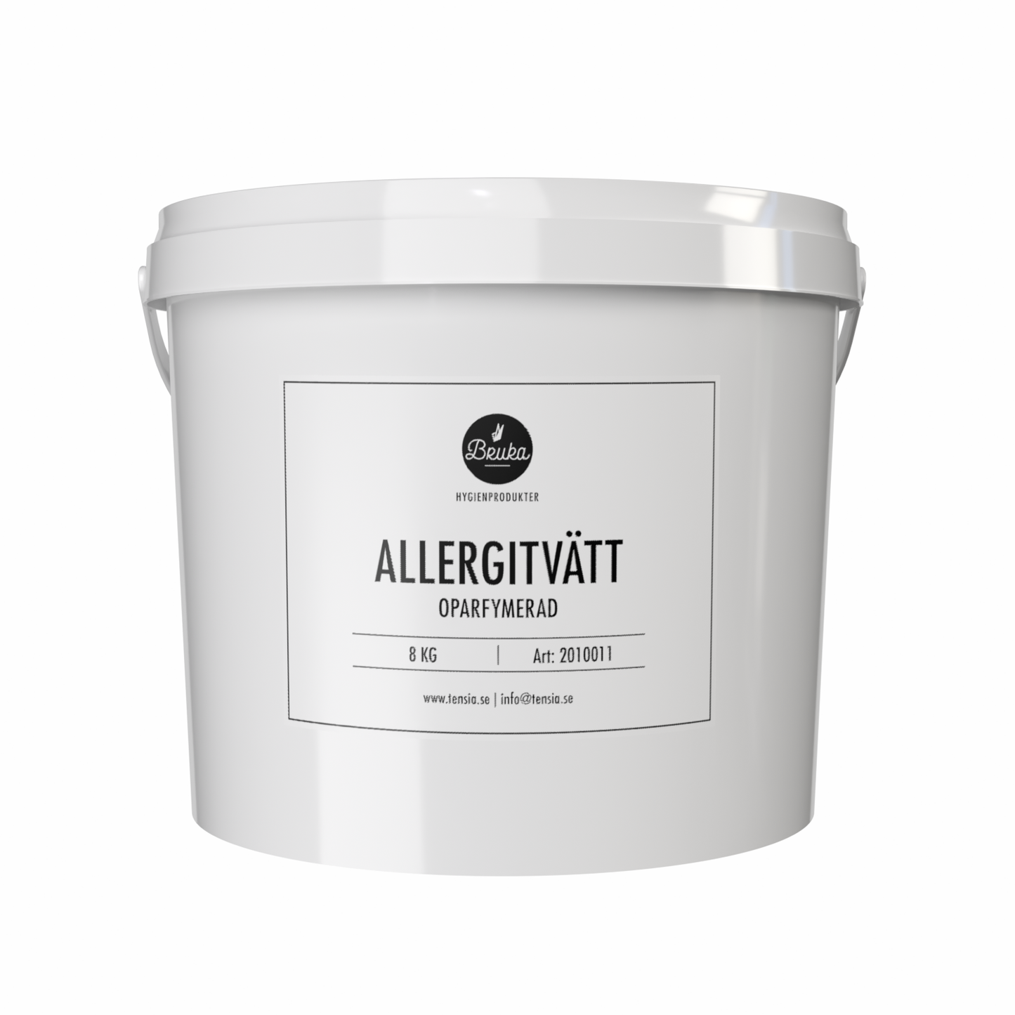 Allergitvättmedel 8 kg oparfymerat