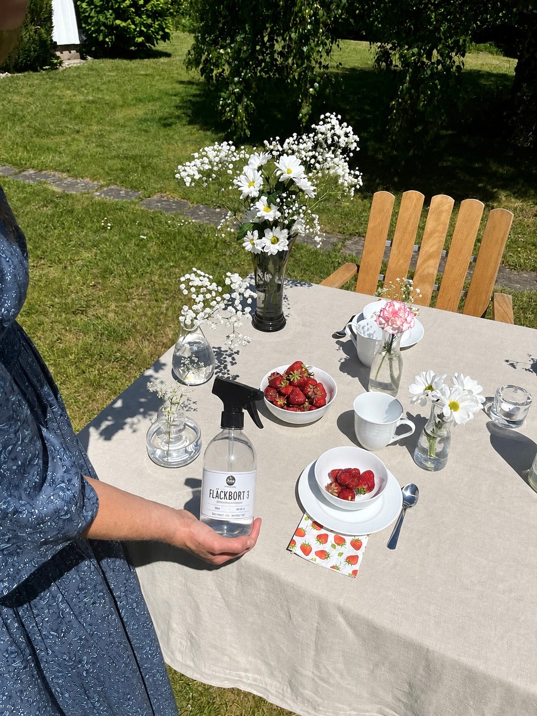 Så får du bort bärfläckar